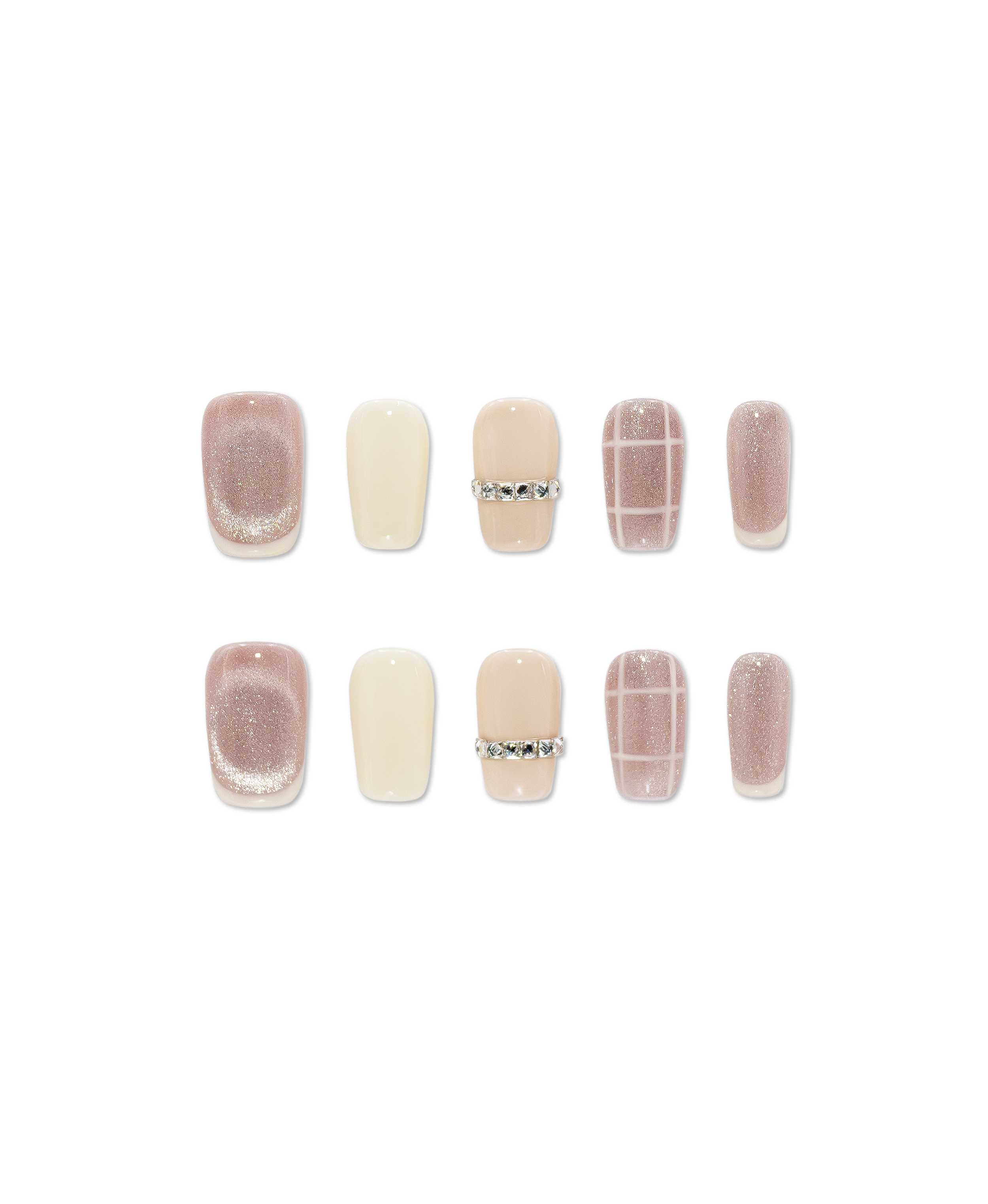 Blush Lattice Glow